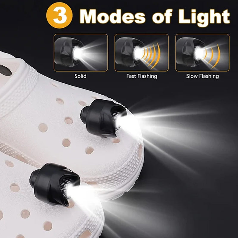 Rechargeable Hole Shoe Lights