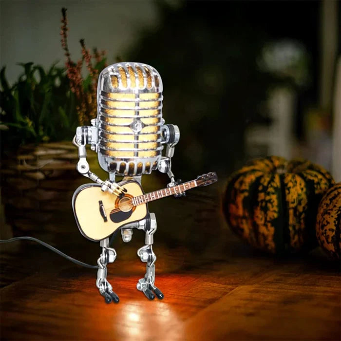 Retro Microphone Robot USB