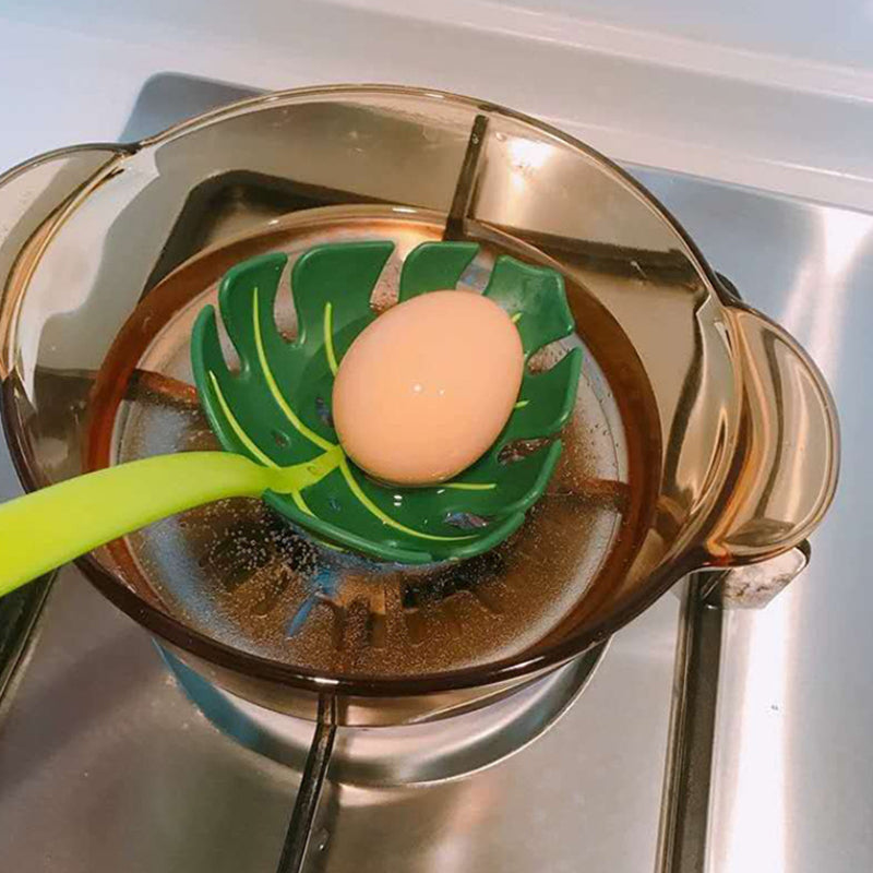 Green Leaf Colander