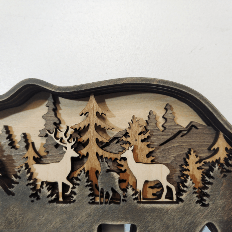 Creative Forest Animal Carving Handcraft Gift