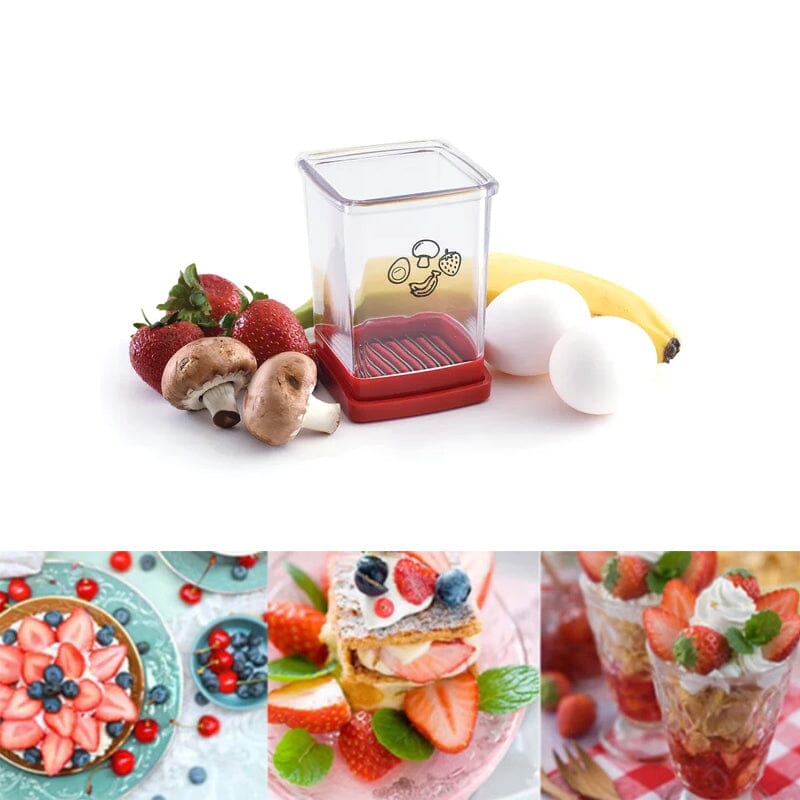 🍓Speed slicer with push plate