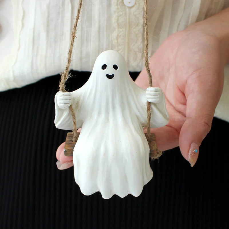 Halloween Cute Swing Ghost