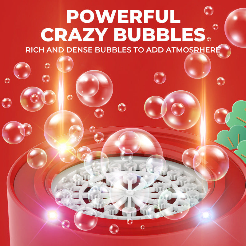 Portable Firework Bubble Machine