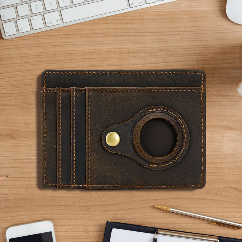 Locator Leather Card Holder