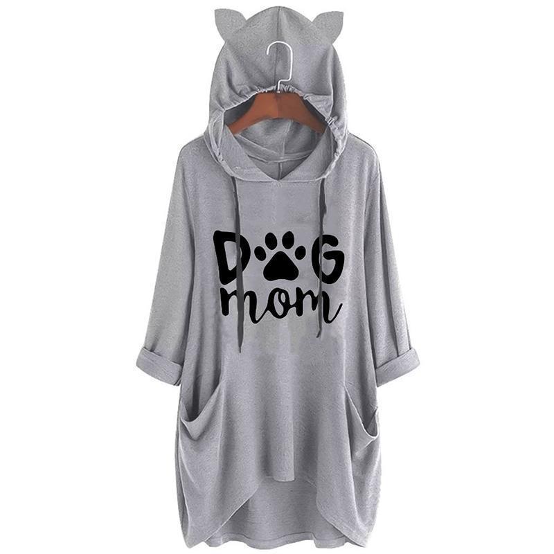 Oversize Hoodie with Dog Ears