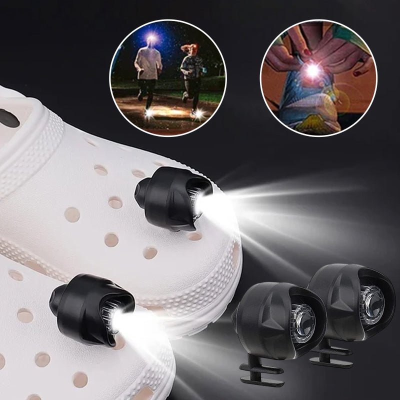 Rechargeable Hole Shoe Lights