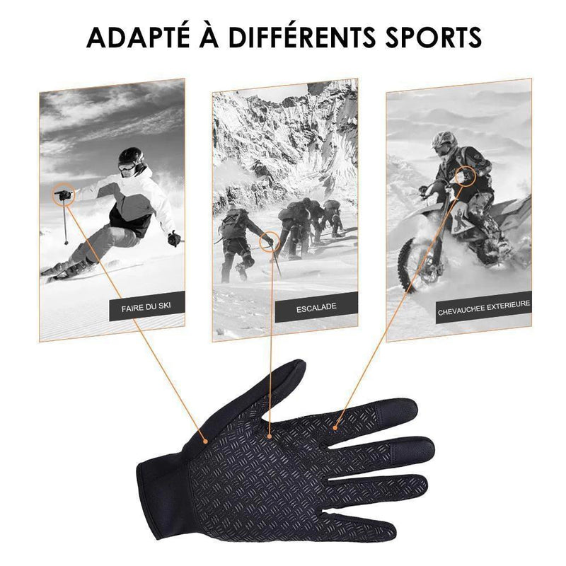 Gants Thermiques Chauds Pour Le Cyclisme ,Course à Pied ,Conduite