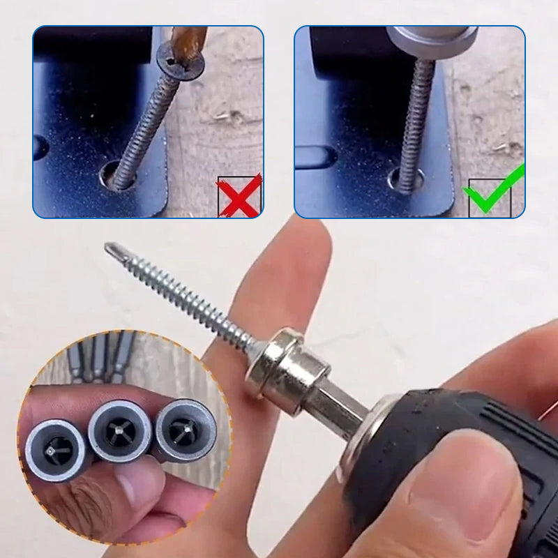 Magnetic Positioning Screwdriver Bits(5pcs)