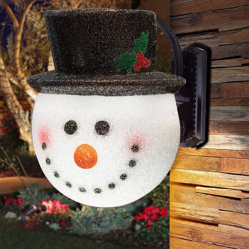 Snowman Porch Light Covers