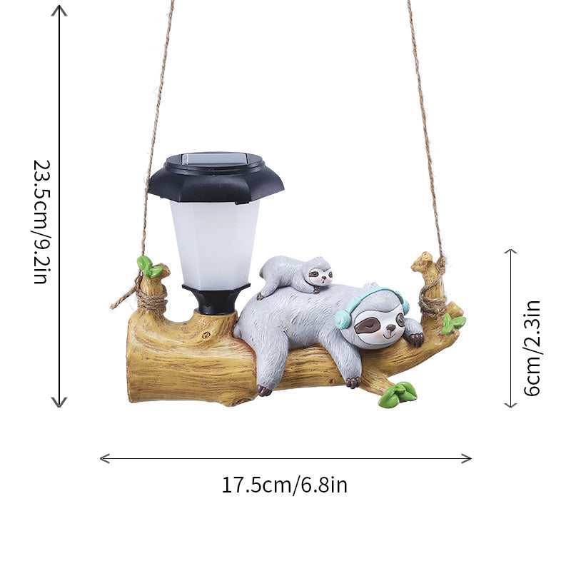 Squirrel Sloth Hanging Lamp