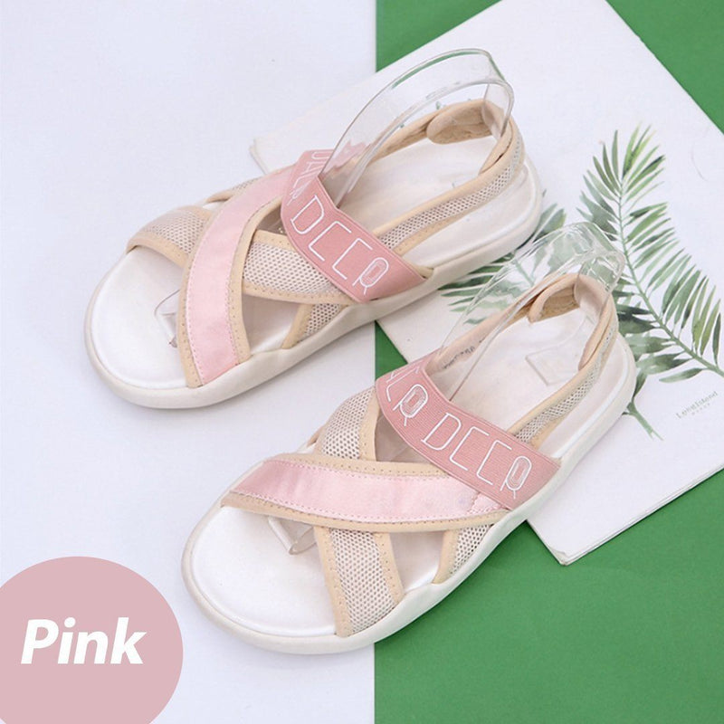 Peep Toe Comfortable Sport Casual Flat Sandals