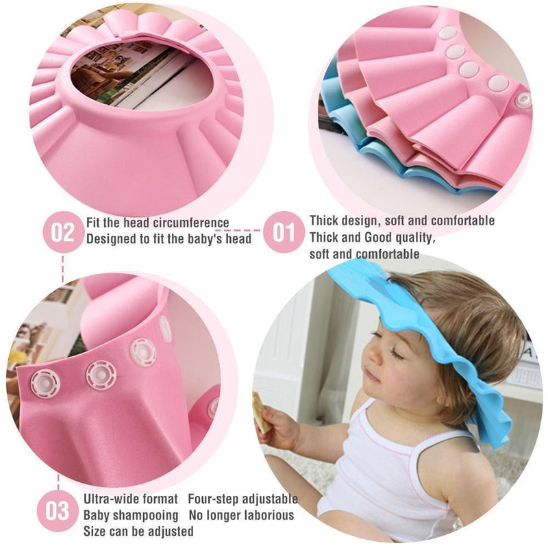 Children's bath shampoo cap