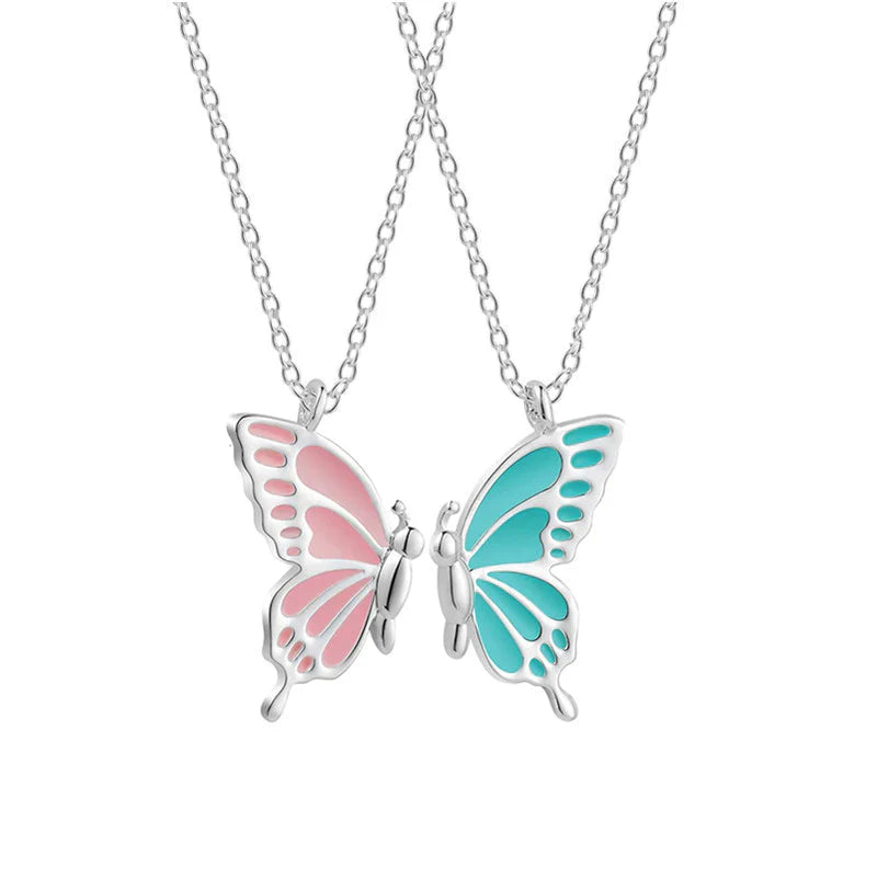 Colorful Butterfly Necklace