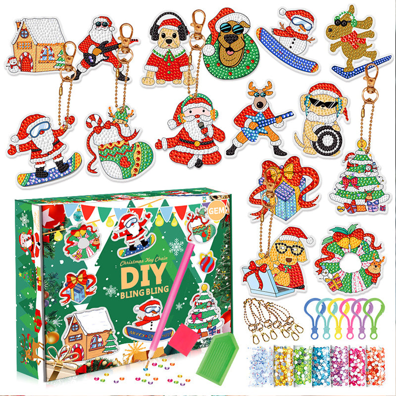 Christmas Diamond Painting Sticker Kit