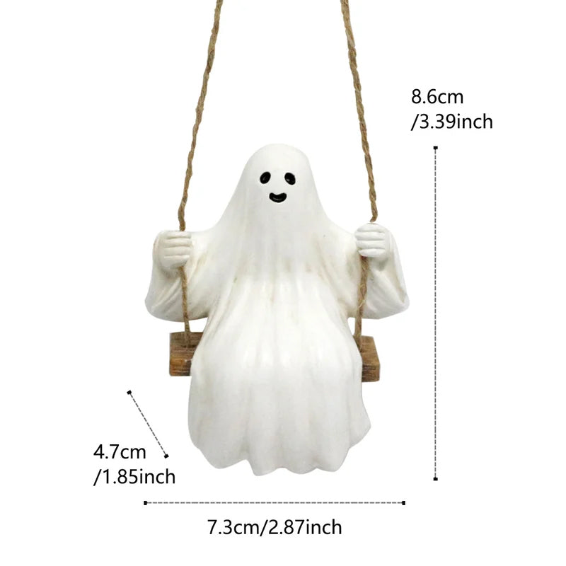 Halloween Cute Swing Ghost