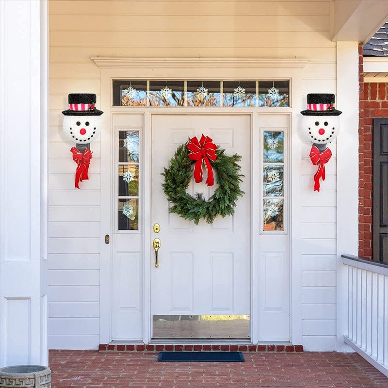 Snowman Porch Light Covers