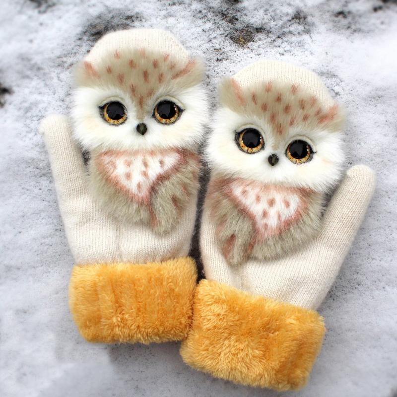 Cute Winter Animal Gloves