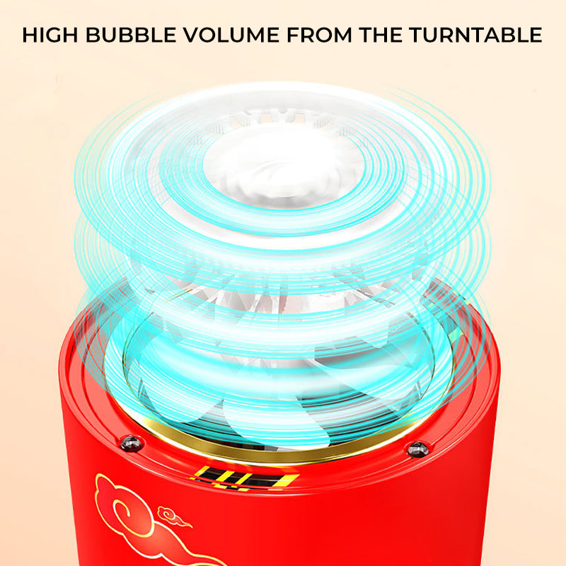 Portable Firework Bubble Machine