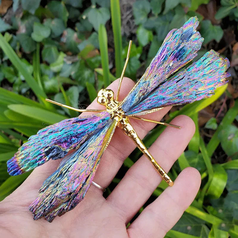 AURA TOURMALINE KYANITE DRAGONFLY