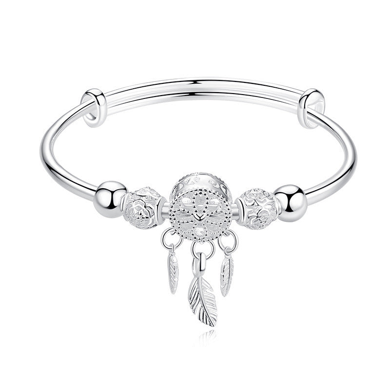 Dreamcatcher Bracelet SILVER (GIFT BOX)