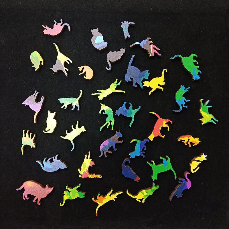 Rainbow Cat Puzzles