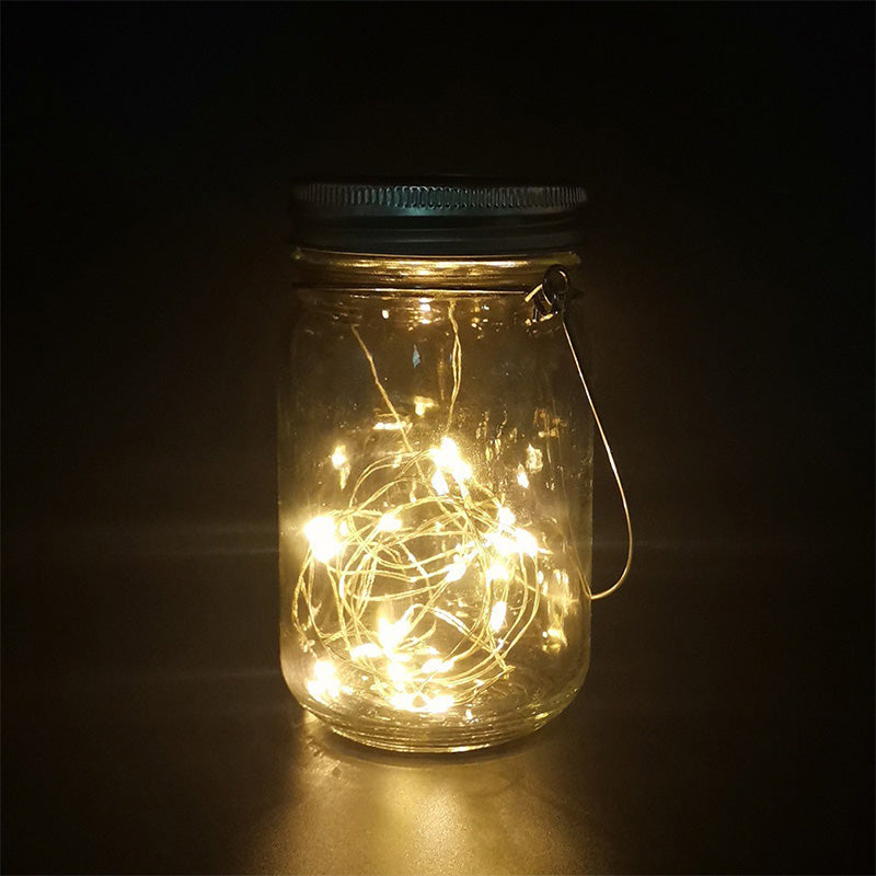 6-Pack Mason Jar Solar Lights