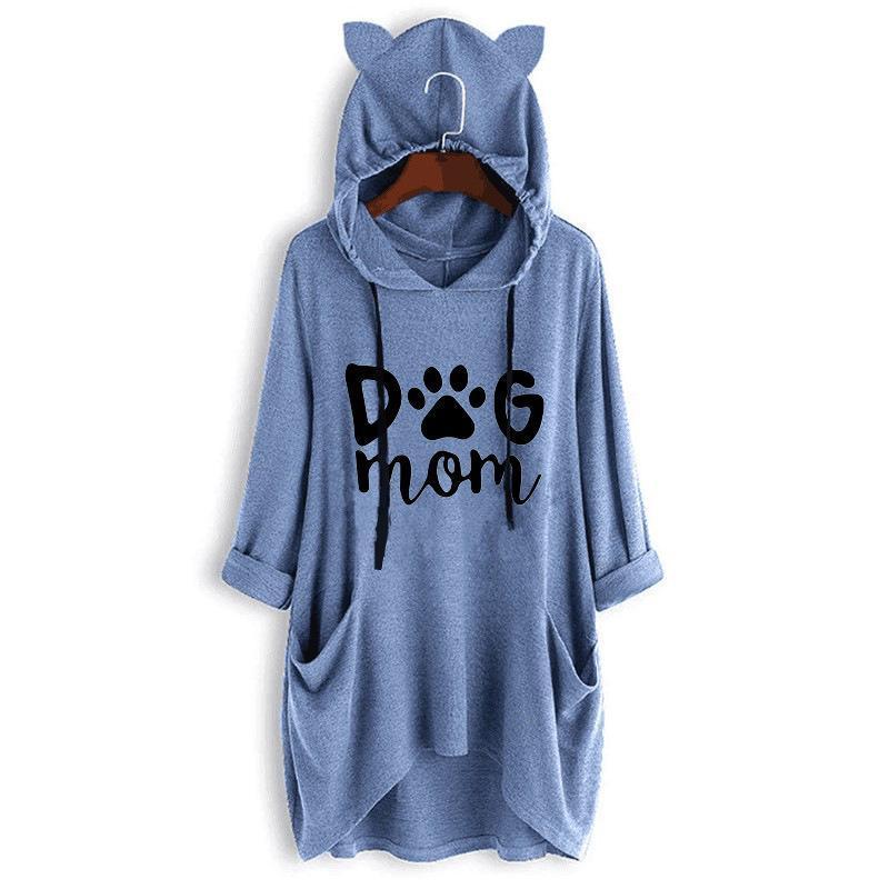 Oversize Hoodie with Dog Ears