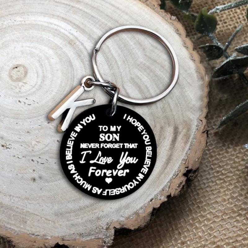 To My Son/Daughter Keychain (BLACK)