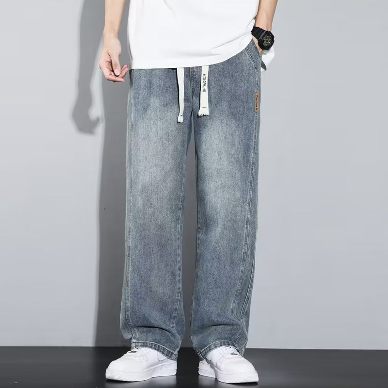 Men's Loose Straight Jeans