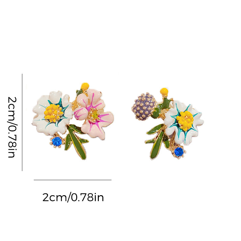 Daisy Flower Earrings