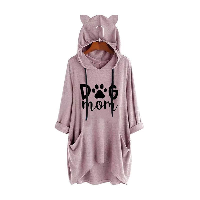 Oversize Hoodie with Dog Ears