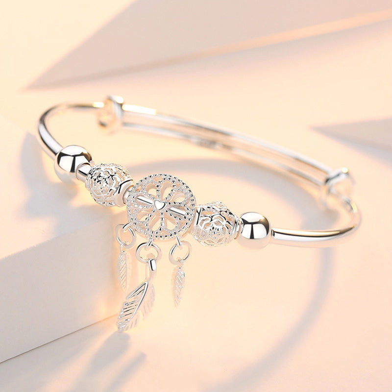 Dreamcatcher Bracelet SILVER (GIFT BOX)