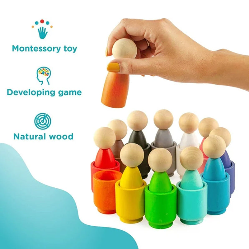 Rainbow Toy Wisdom Game