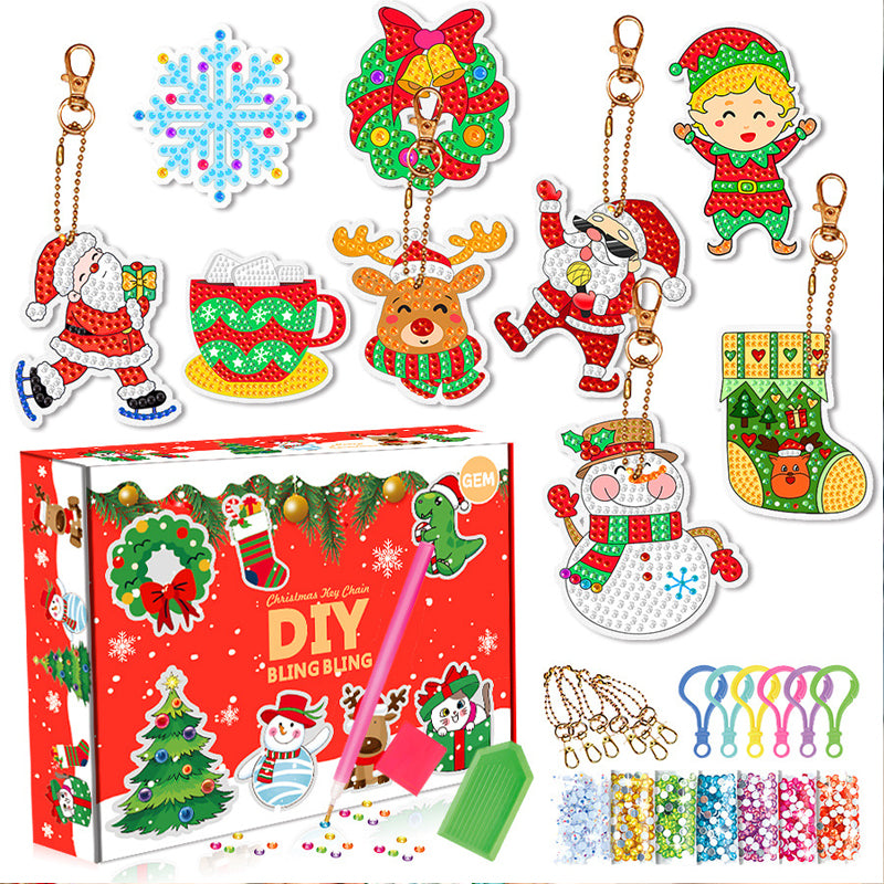 Christmas Diamond Painting Sticker Kit