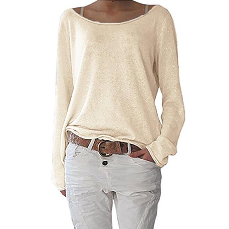 Loose Pullover Casual Tops