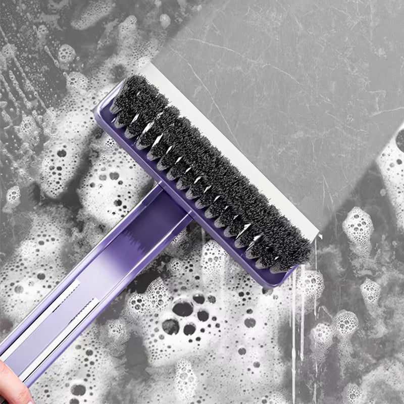 Multi-function rotating crevice cleaning brush