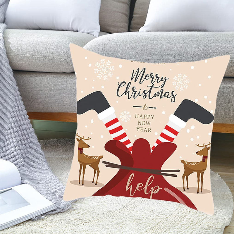 Christmas Throw Pillow Covers