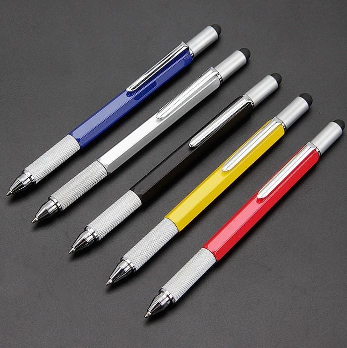 6 in 1 Multi-functional Stylus ballpoint Pens