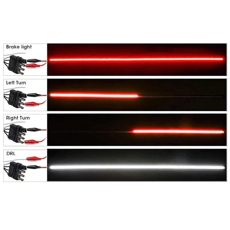 Truck Tailgate Strip light LED Bar With Reverse Brake Turn Signal