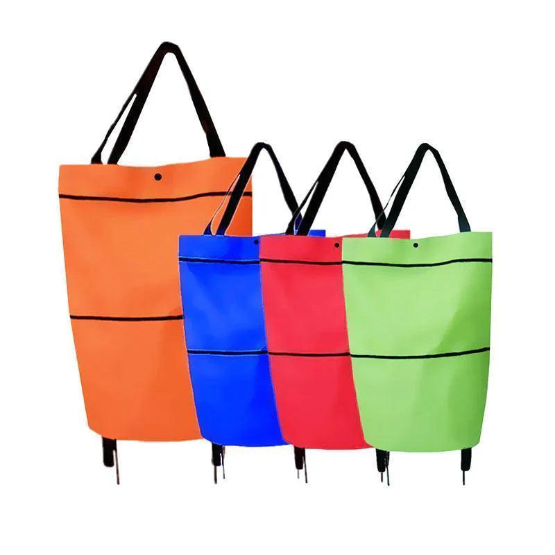 🔥Hot Sale🔥2 In 1 Foldable Shopping Cart