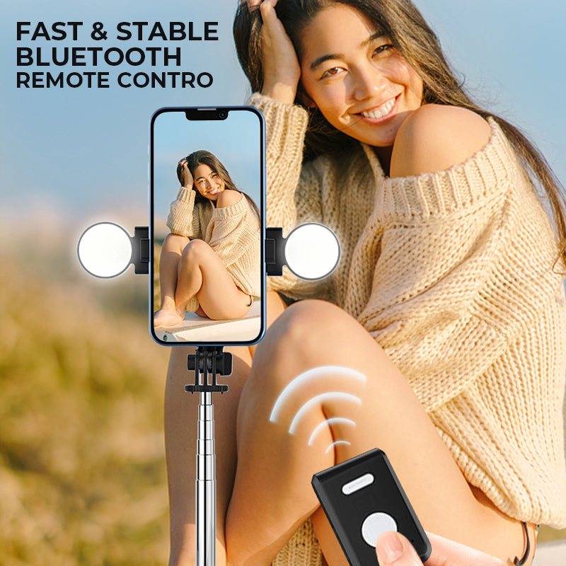 New 6 in 1 Bluetooth Selfie Stick