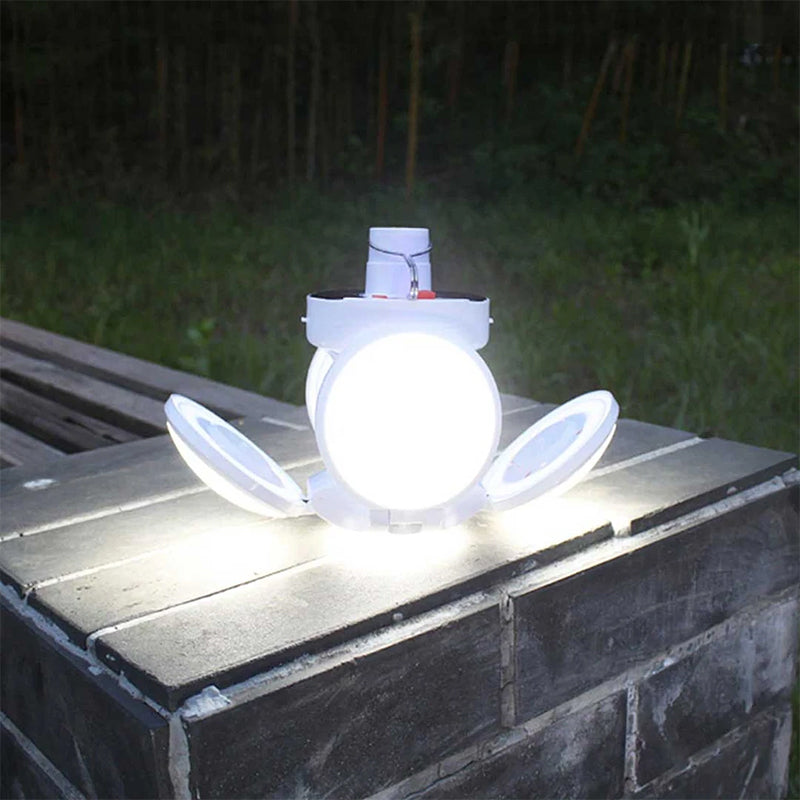 LED Solar Folding Football Light