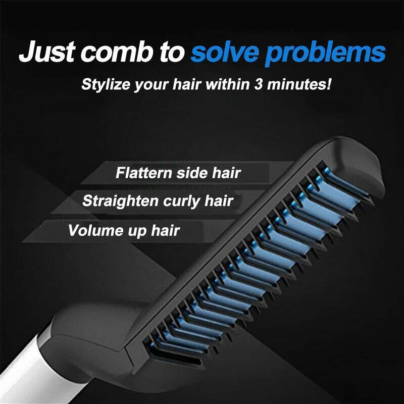 Beard Straightening Comb  &  All in One Styler