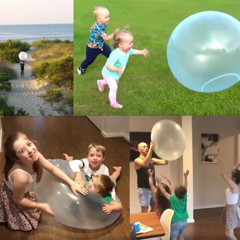 Inflatable Tear Resistant Bubble Ball