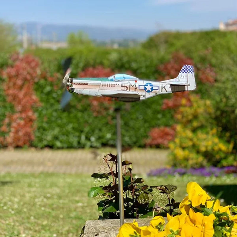 Windmill decoration for the yard