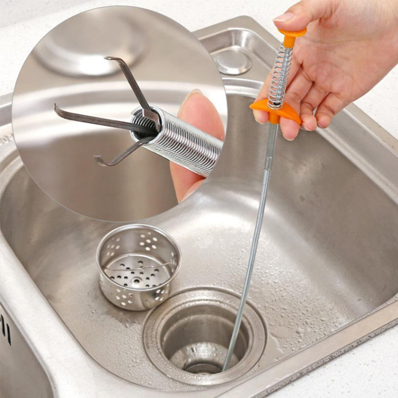 Kitchen Sink Sewer Cleaning Hook（2 pcs）