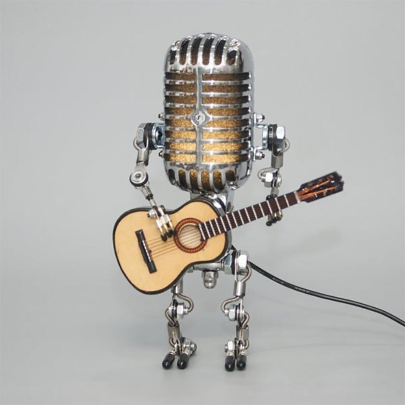 Retro Microphone Robot USB