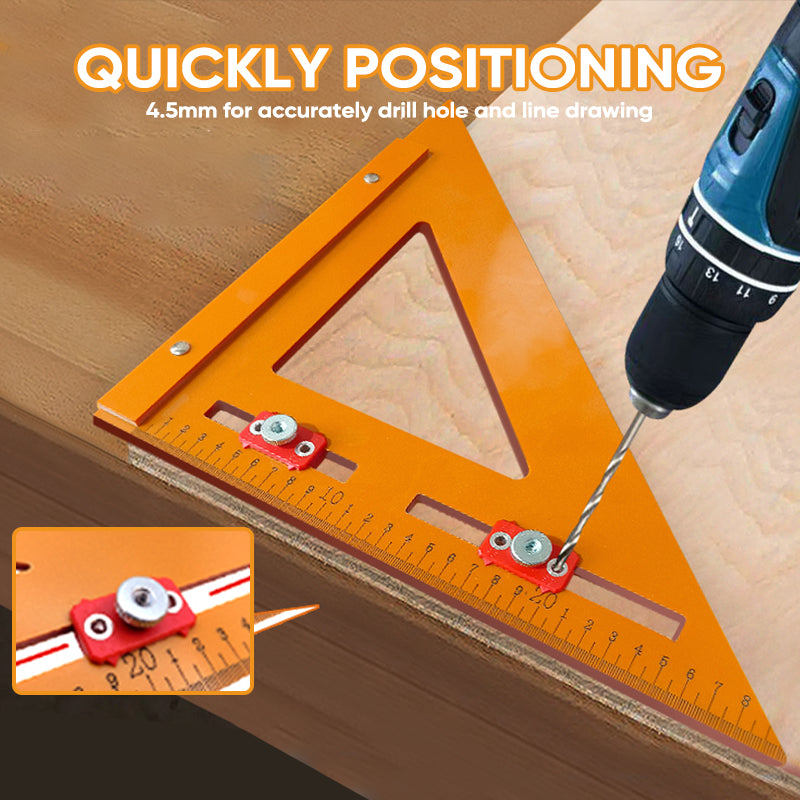 SAKER® Positioning Triangle Ruler