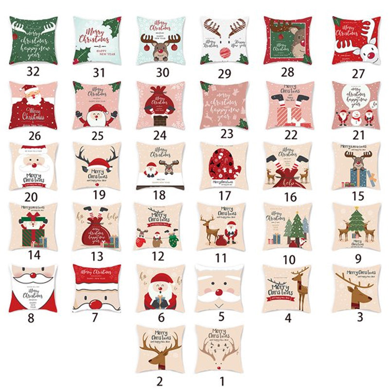 Christmas Throw Pillow Covers