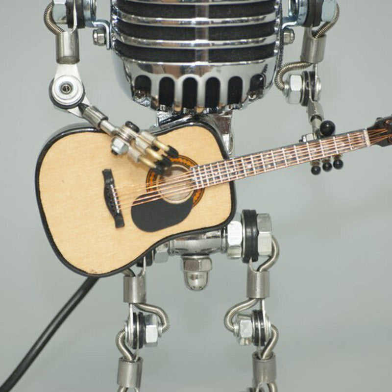 Retro Microphone Robot USB